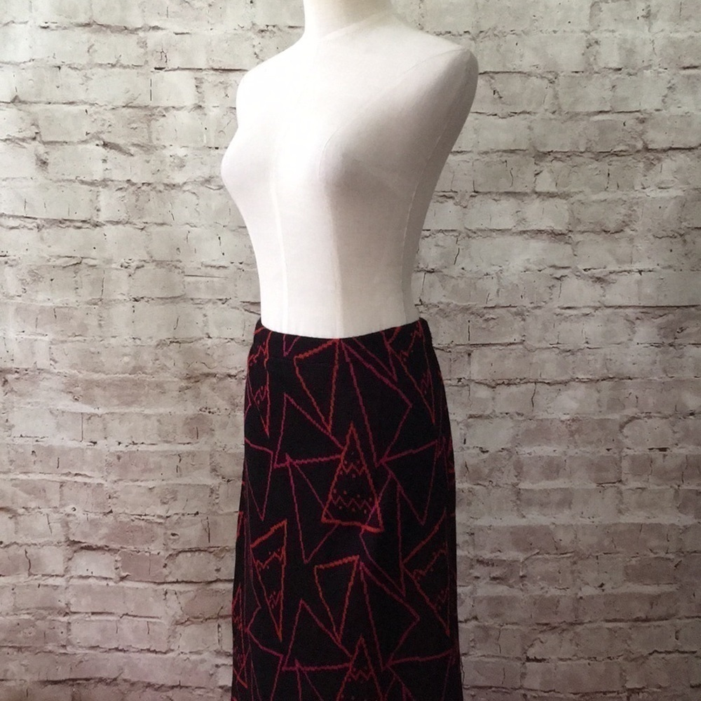 Vintage 80s Pencil Skirt Stringbean Geo print